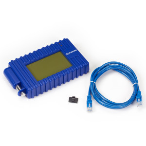Black Box EME1LCD Wired LCD Display for Temperature and Humidity, built-in sensors, keyhole mounting